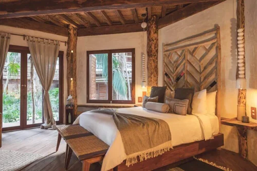 Cama En Cabaña De Hotel Con Vistas A Jardin Gardenview Cama En Cabaña De Hotel Con Vistas A Jardin Gardenview